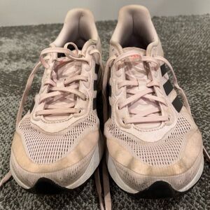 Adidas Women's Light Pink Athletic Running Shoes